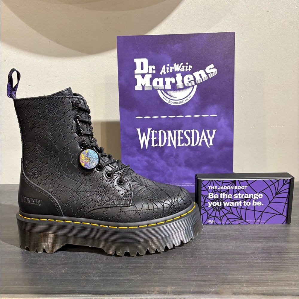 Wednesday x DrMartens Collab